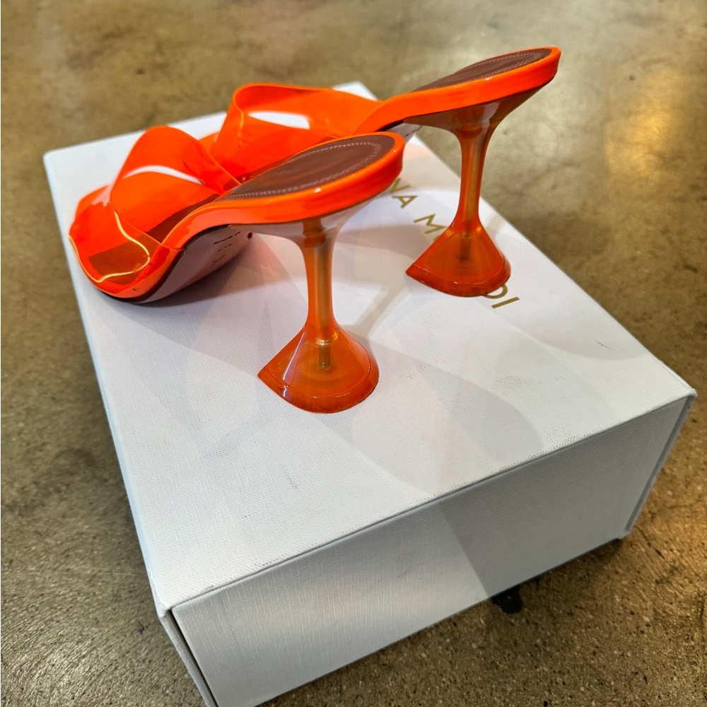 Amina Muaddi
Lupita Glass Heel
Like New
Worn Once - Picture 3 of 4